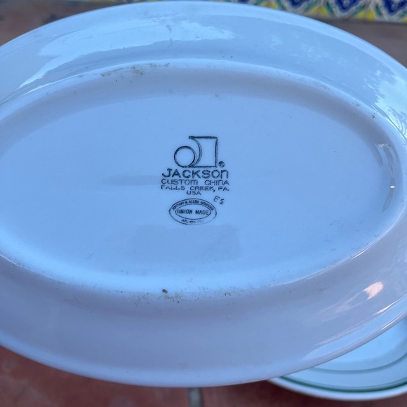 Vintage Jackson China Pair of Plates - Picture 7 of 7